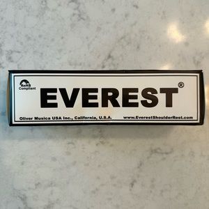 Everest Shoulder Rest for Violin. 3/4 - 1/2.